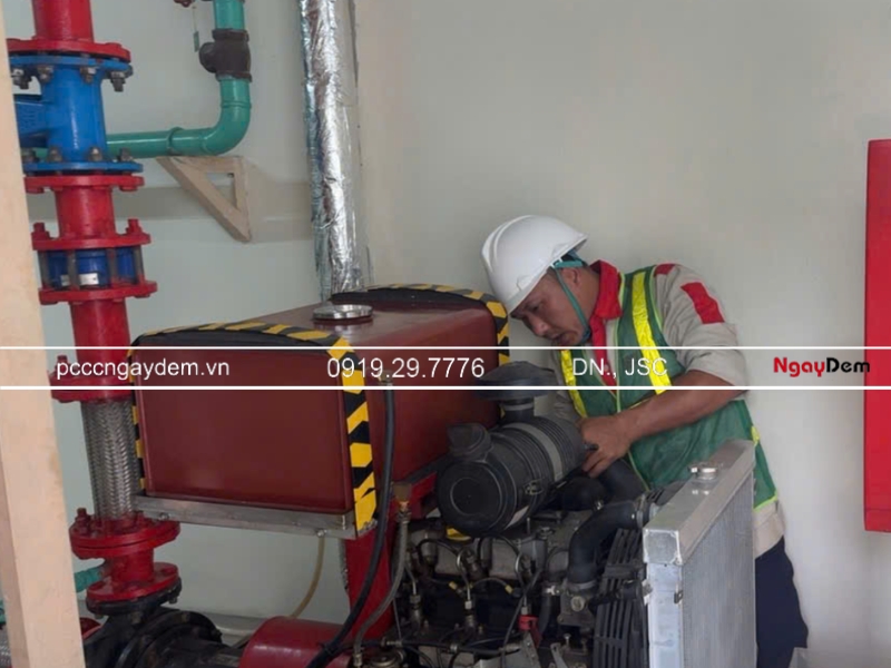 thi công hệ thống PCCC Long Biên