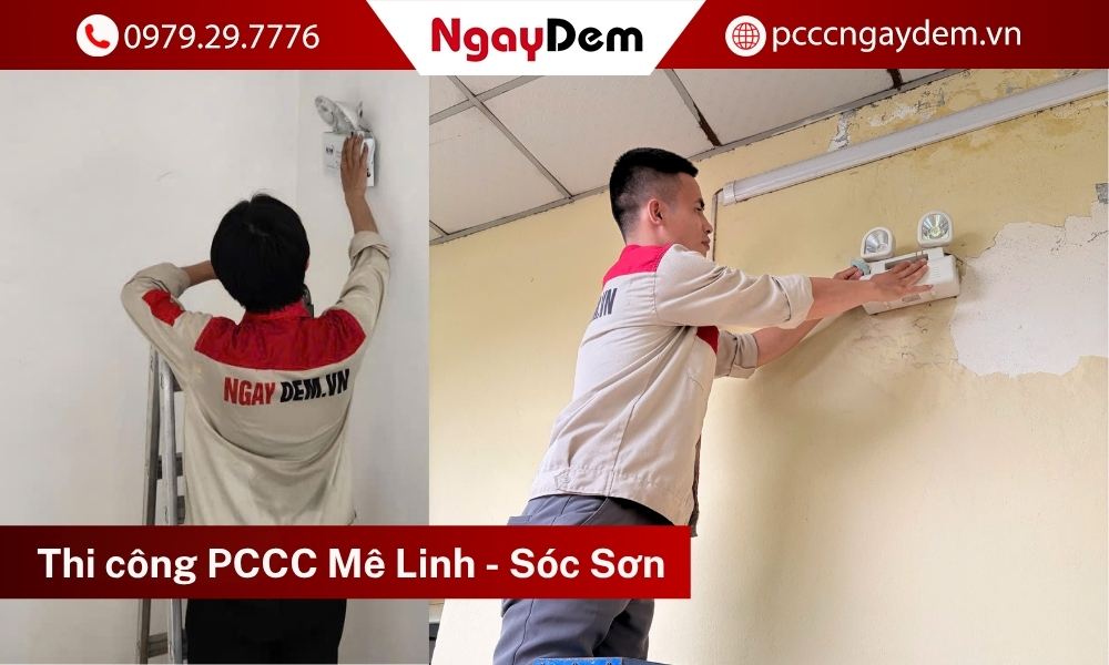 thi công PCCC Mê Linh - Sóc Sơn