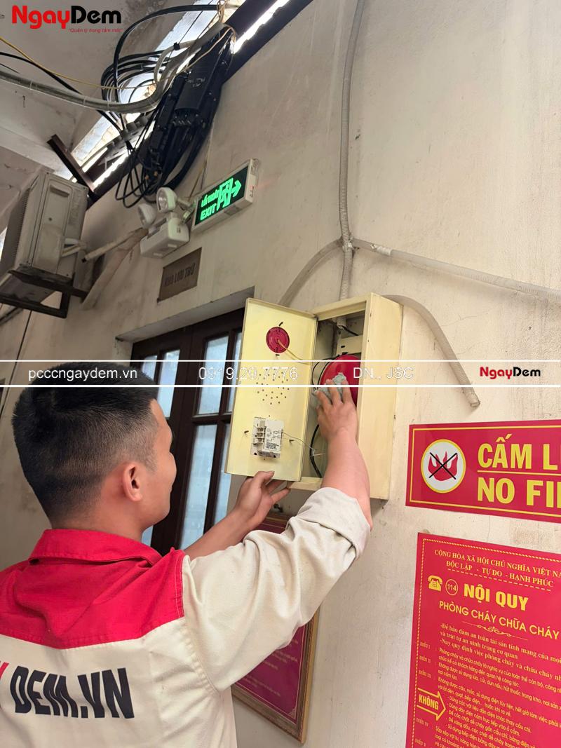 Nhà thầu thi công PCCC Nam Định, lắp đặt trọn gói, báo giá cạnh tranh Thi công PCCC Nam Định