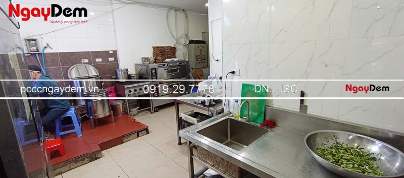 Thi công PCCC Nhà hàng, Quán ăn: Lắp đặt nhanh, Free bản vẽ thiết kế Thi công PCCC Nhà hàng, Quán ăn
