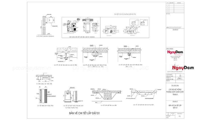 lắp đặt, thi công pccc ninh bình trọn gói