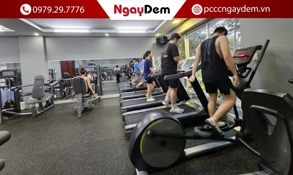 Báo giá lắp đặt, thi công PCCC phòng Gym, Yoga & Fitness trọn gói thi công PCCC phòng Gym, Yoga & Fitness