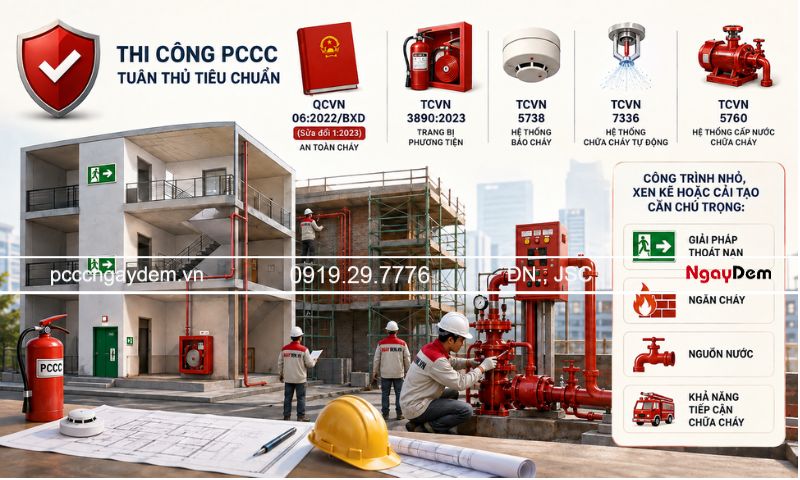 lắp đặt, thi công PCCC Phúc Thọ