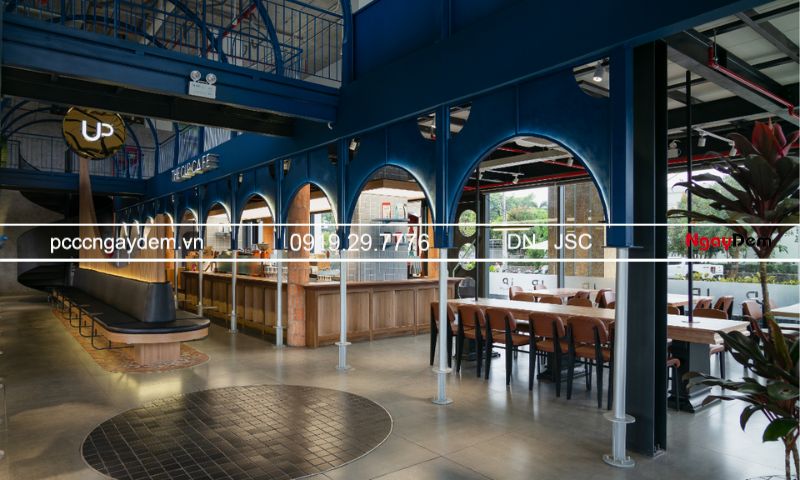 thi công PCCC quán cafe, quán trà sữa