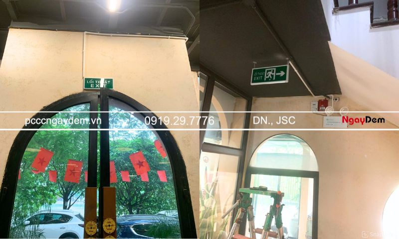 thi công PCCC quán cafe, quán trà sữa