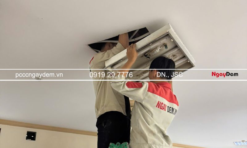 thi công PCCC quán cafe, quán trà sữa