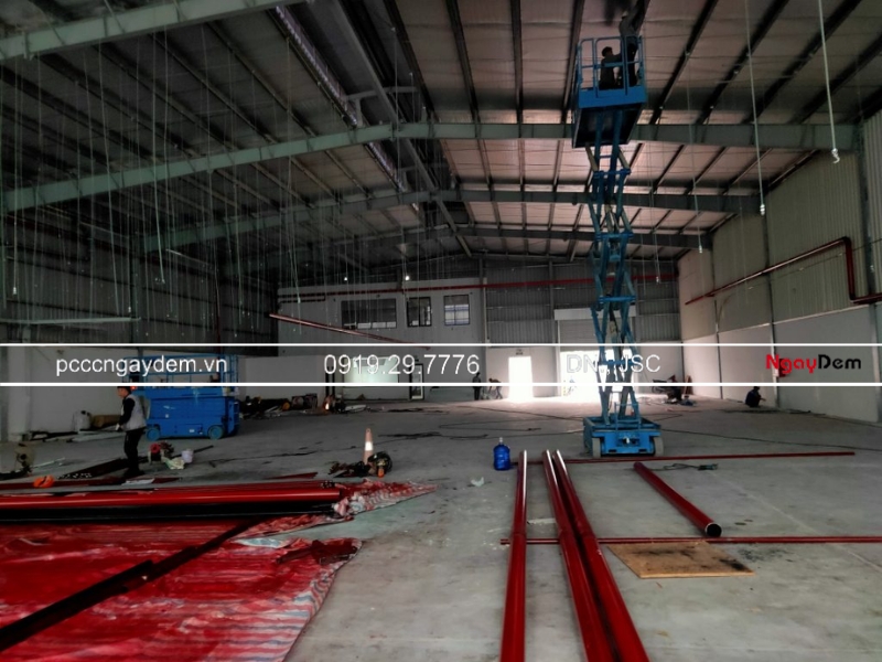 thi công PCCC Sơn Tây nhà xưởng
