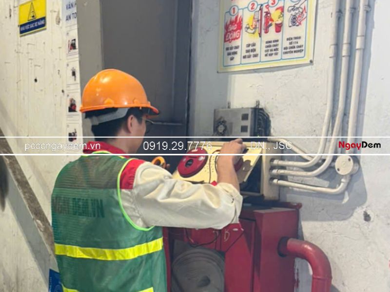 Thi công PCCC Thái Nguyên trọn gói từ A-Z thi công hệ thống báo cháy Thái Nguyên