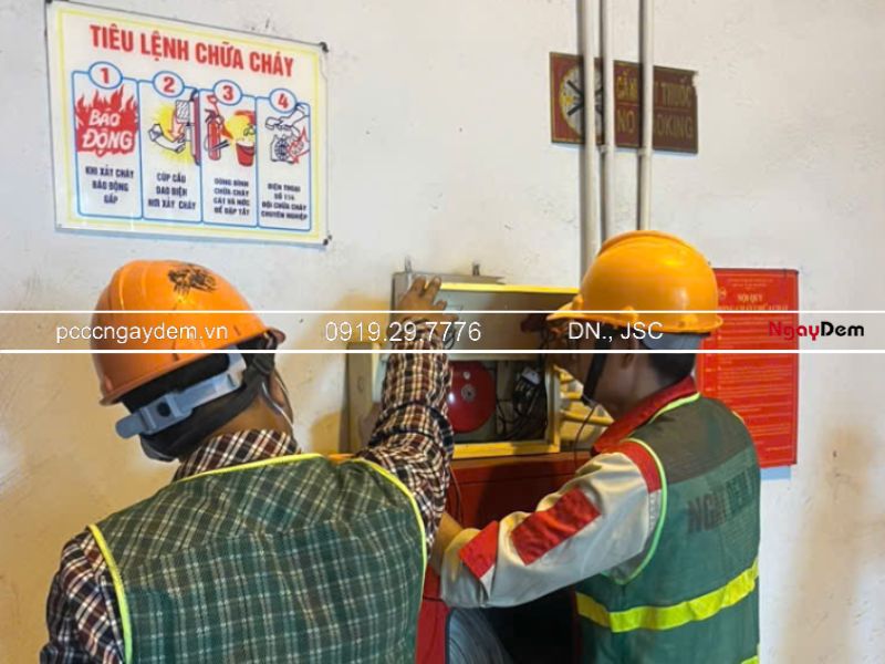 Thi công PCCC Thái Nguyên trọn gói từ A-Z thi công PCCC tại Thái Nguyên