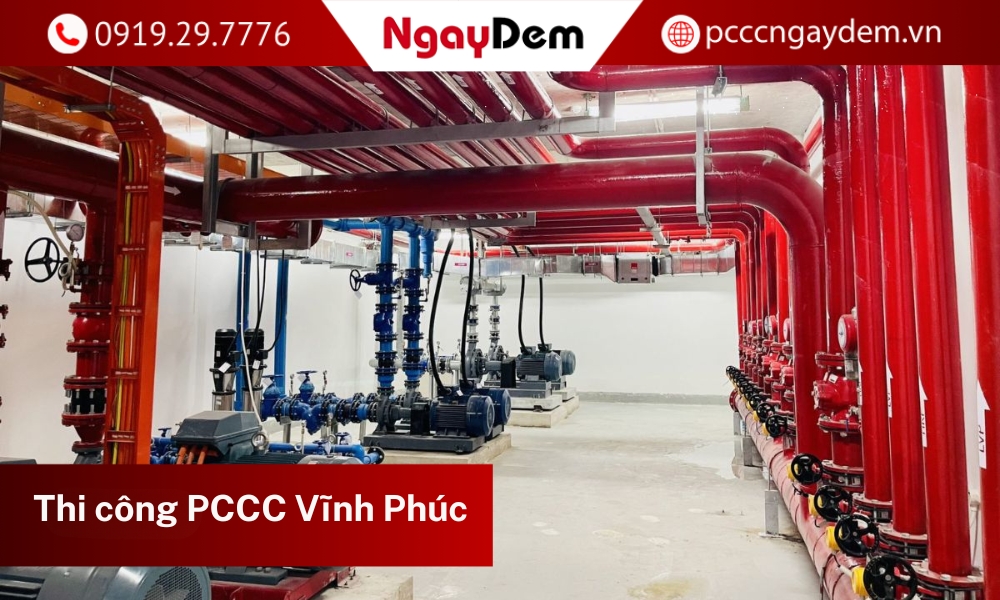 Thi công PCCC Vĩnh Phúc