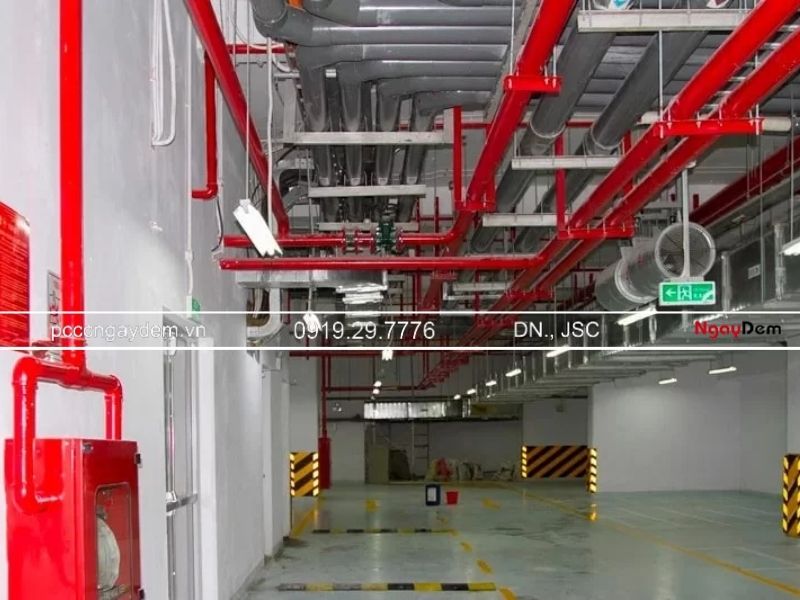 Thiết kế PCCC hầm đỗ xe, bãi trông giữ xe: Giải pháp kỹ thuật chuyên sâu thiết kế PCCC hầm đỗ xe, bãi trông giữ xe