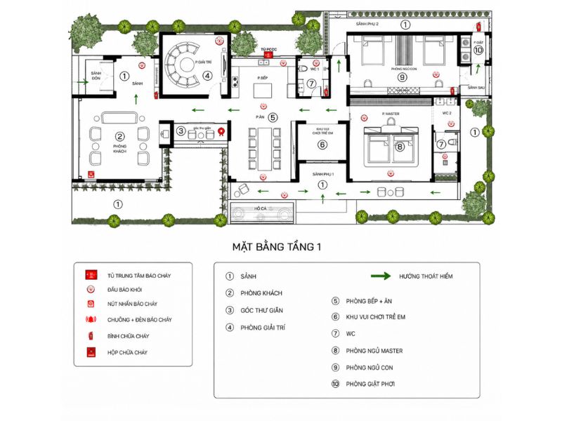 thiết kế PCCC homestay