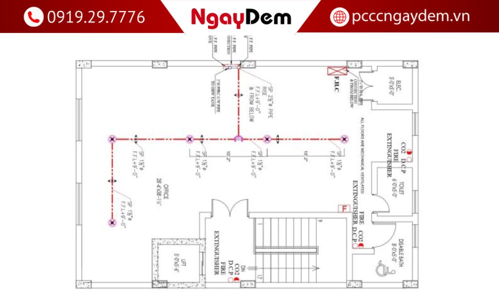 Giải pháp thiết kế PCCC nhà hàng, quán ăn tối ưu, có mẫu thực tế thiết kế pccc nhà hàng, quán ăn