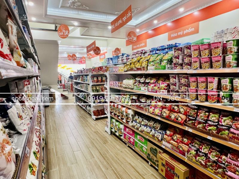 thiết kế PCCC tạp hóa, siêu thị mini