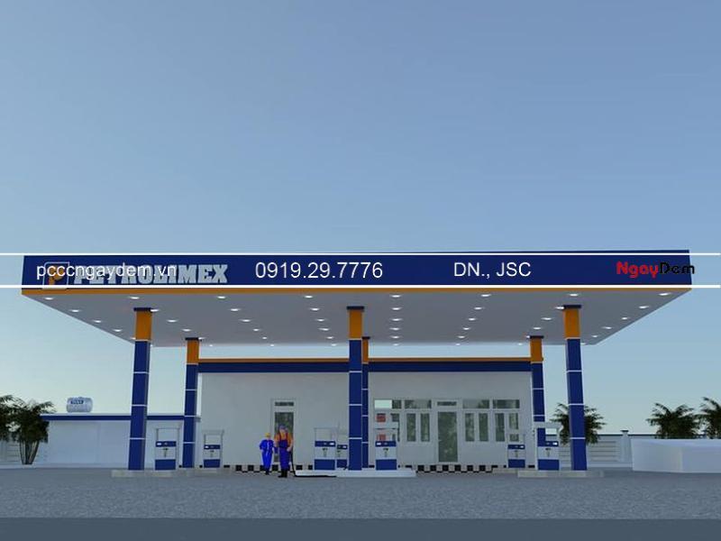 Thiết kế PCCC trạm xăng