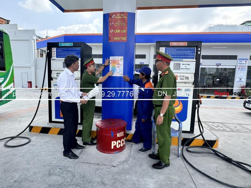 Thiết kế PCCC trạm xăng