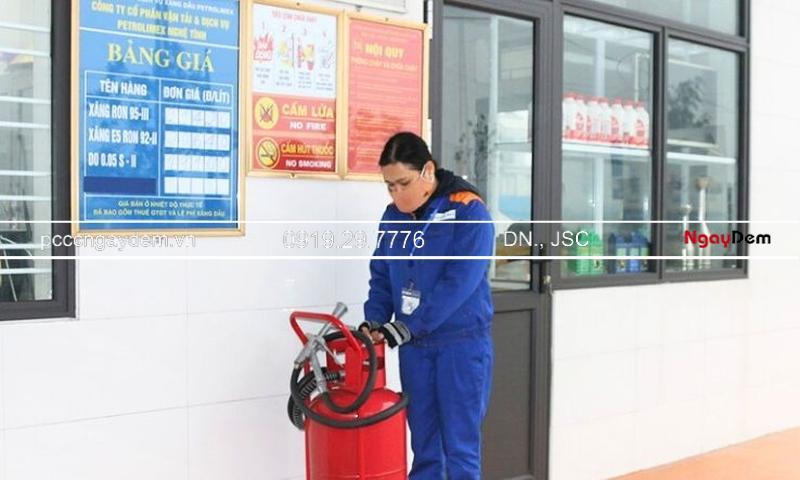 Thiết kế PCCC trạm xăng