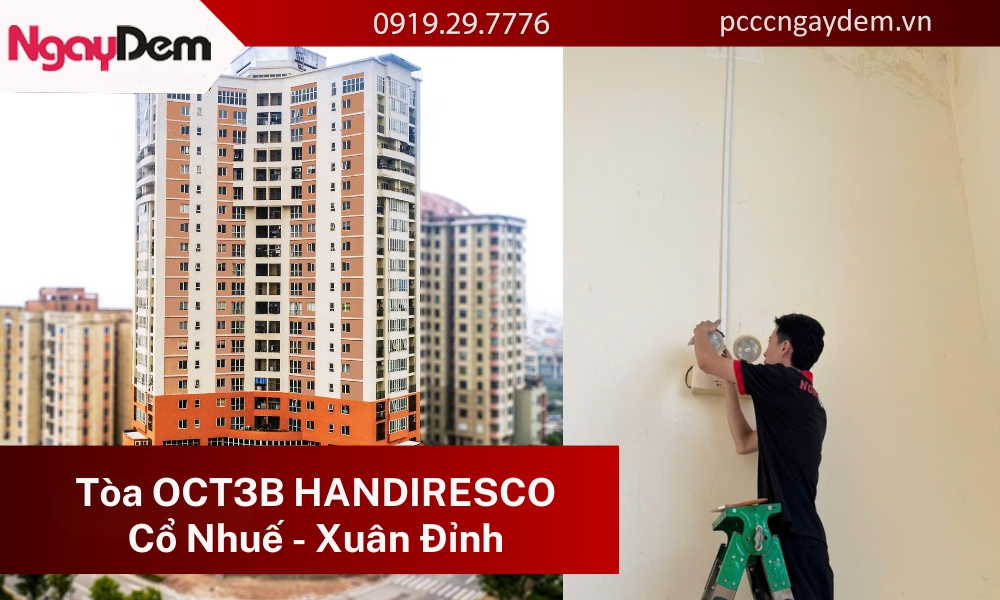 Bảo dưỡng PCCC Tòa nhà OCT3B HANDIRESCO
