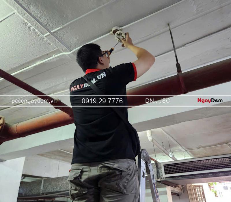 Thi công hệ thống PCCC bổ sung cho tòa nhà Trung Yên 1, Cầu Giấy Thi công hệ thống PCCC tòa nhà Trung Yên 1