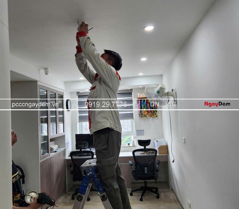 Thi công hệ thống PCCC bổ sung cho tòa nhà Trung Yên 1, Cầu Giấy
