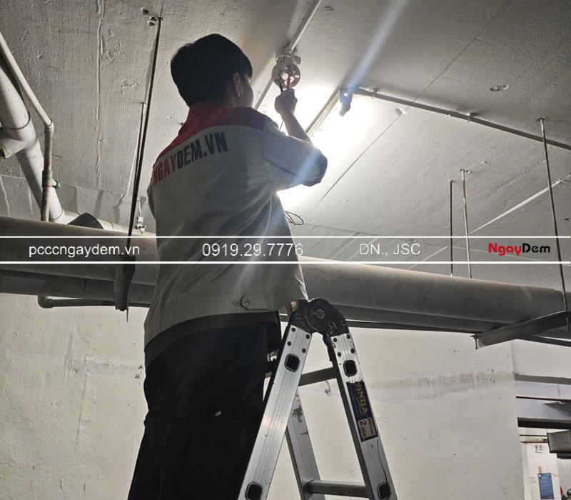 Thi công hệ thống PCCC bổ sung cho tòa nhà Trung Yên 1, Cầu Giấy Lắp đặt hệ thống PCCC tòa nhà Trung Yên 1