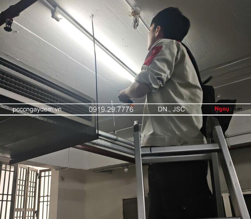 Thi công hệ thống PCCC bổ sung cho tòa nhà Trung Yên 1, Cầu Giấy