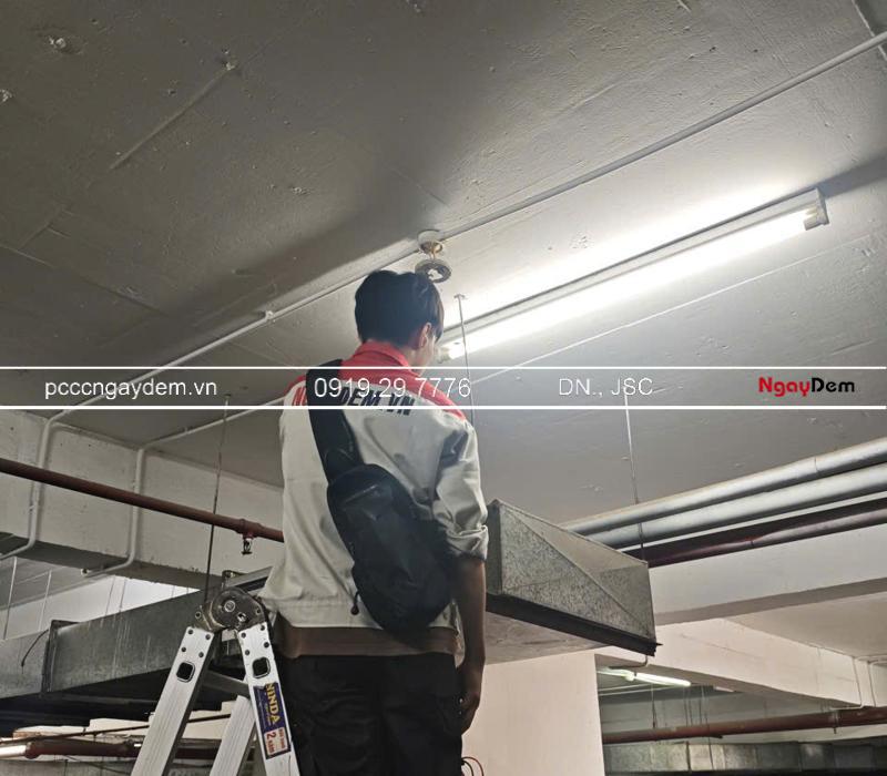 Thi công hệ thống PCCC bổ sung cho tòa nhà Trung Yên 1, Cầu Giấy