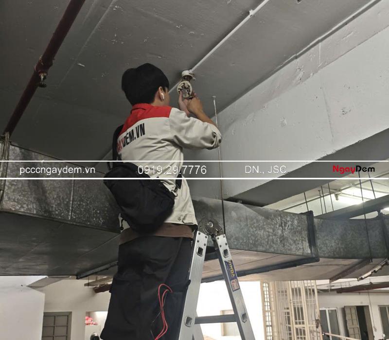 Thi công hệ thống PCCC bổ sung cho tòa nhà Trung Yên 1, Cầu Giấy