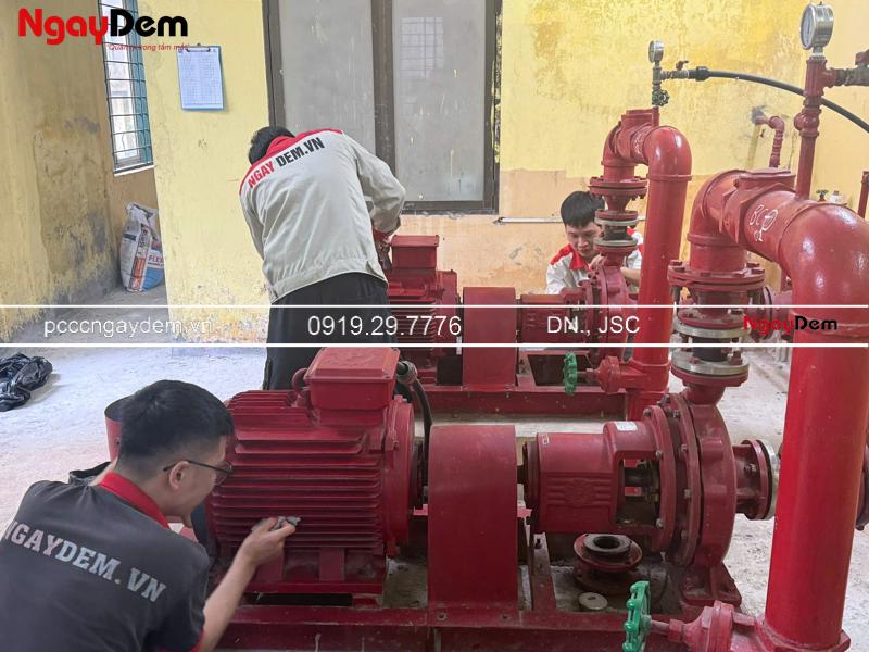 Bảo dưỡng PCCC Tòa nhà OCT3B HANDIRESCO Cổ Nhuế, Xuân Đỉnh