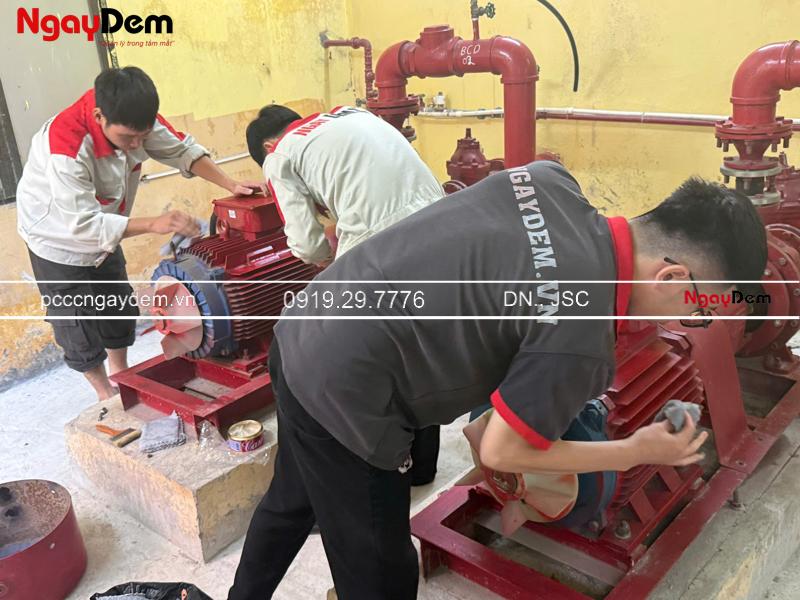 Bảo dưỡng PCCC Tòa nhà OCT3B HANDIRESCO Cổ Nhuế, Xuân Đỉnh