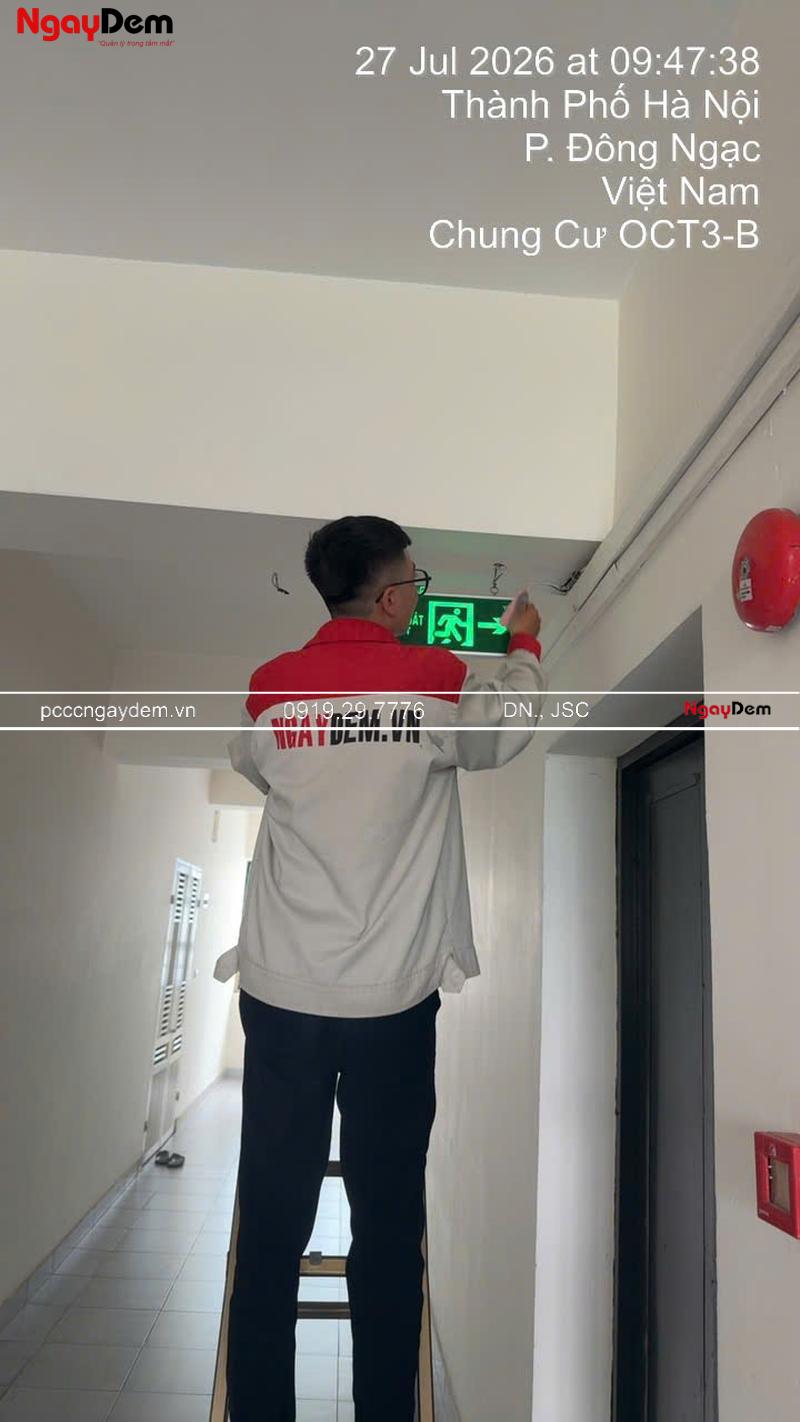 Bảo dưỡng PCCC Tòa nhà OCT3B HANDIRESCO Cổ Nhuế, Xuân Đỉnh