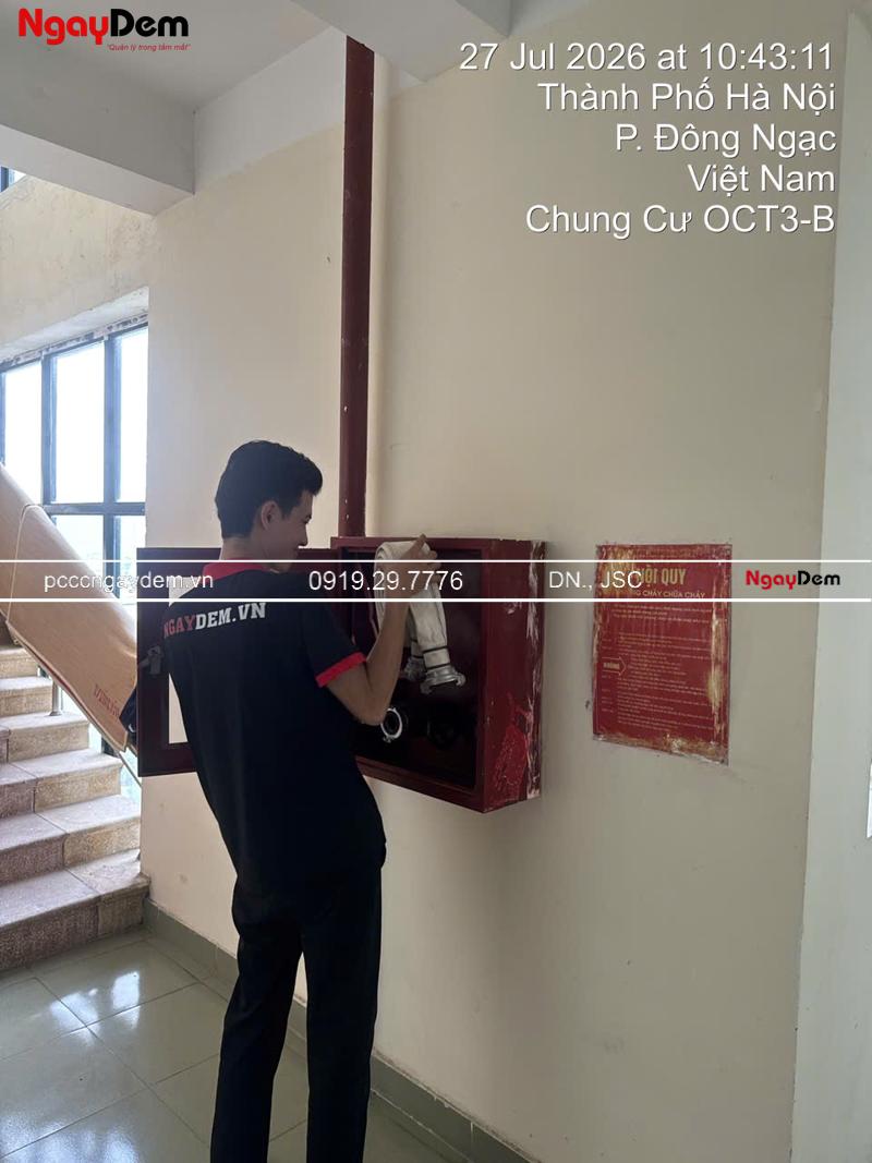 Bảo dưỡng PCCC Tòa nhà OCT3B HANDIRESCO Cổ Nhuế, Xuân Đỉnh Bảo dưỡng PCCC Tòa nhà OCT3B HANDIRESCO