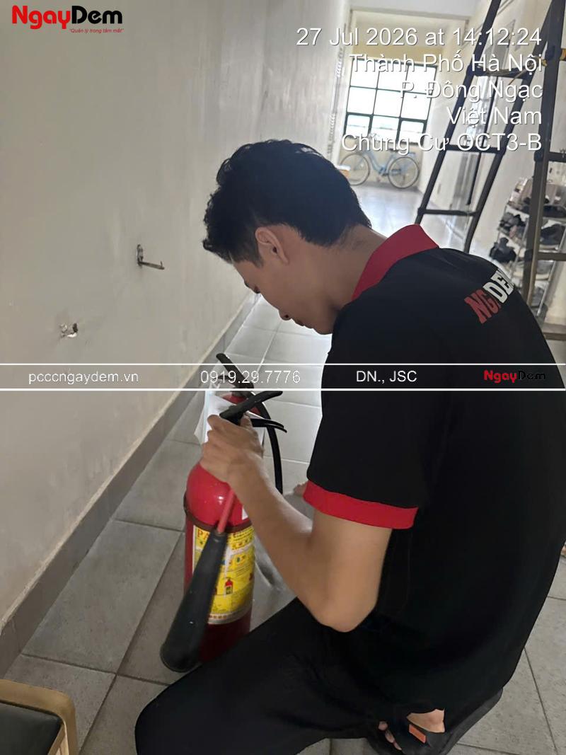 Bảo dưỡng PCCC Tòa nhà OCT3B HANDIRESCO Cổ Nhuế, Xuân Đỉnh