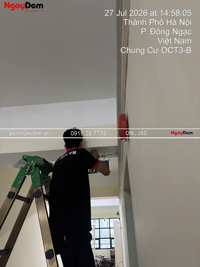 Bảo dưỡng PCCC Tòa nhà OCT3B HANDIRESCO Cổ Nhuế, Xuân Đỉnh