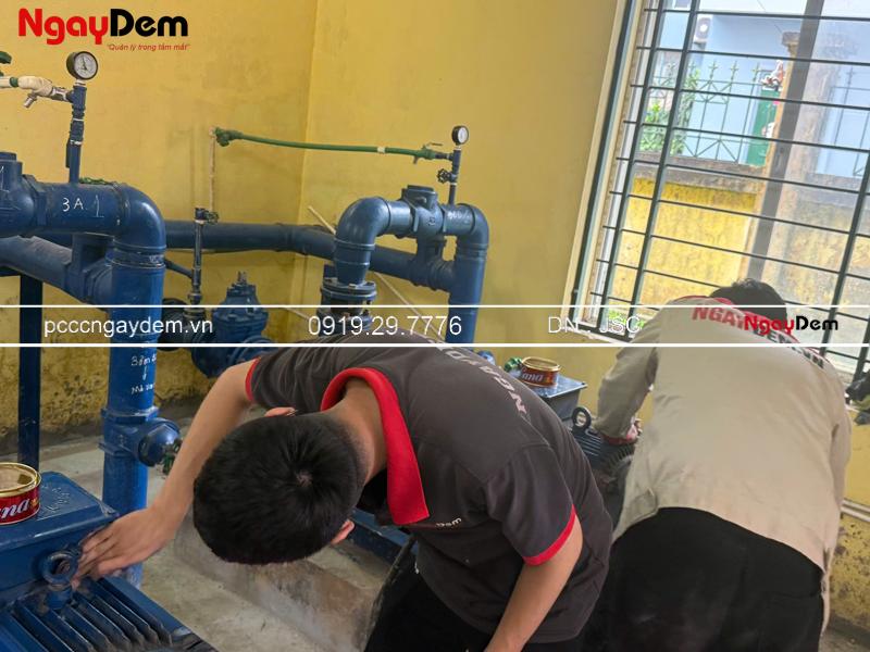 Bảo dưỡng PCCC Tòa nhà OCT3B HANDIRESCO Cổ Nhuế, Xuân Đỉnh