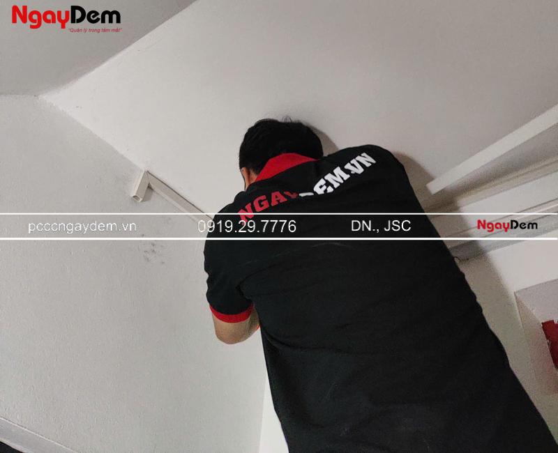 Thi công lắp đặt hệ thống PCCC trung tâm tiếng anh Thaki