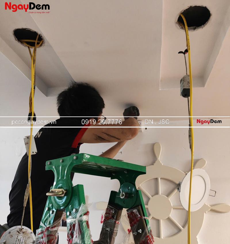 Thi công lắp đặt hệ thống PCCC trung tâm tiếng anh Thaki Trung tâm tiếng anh Thaki