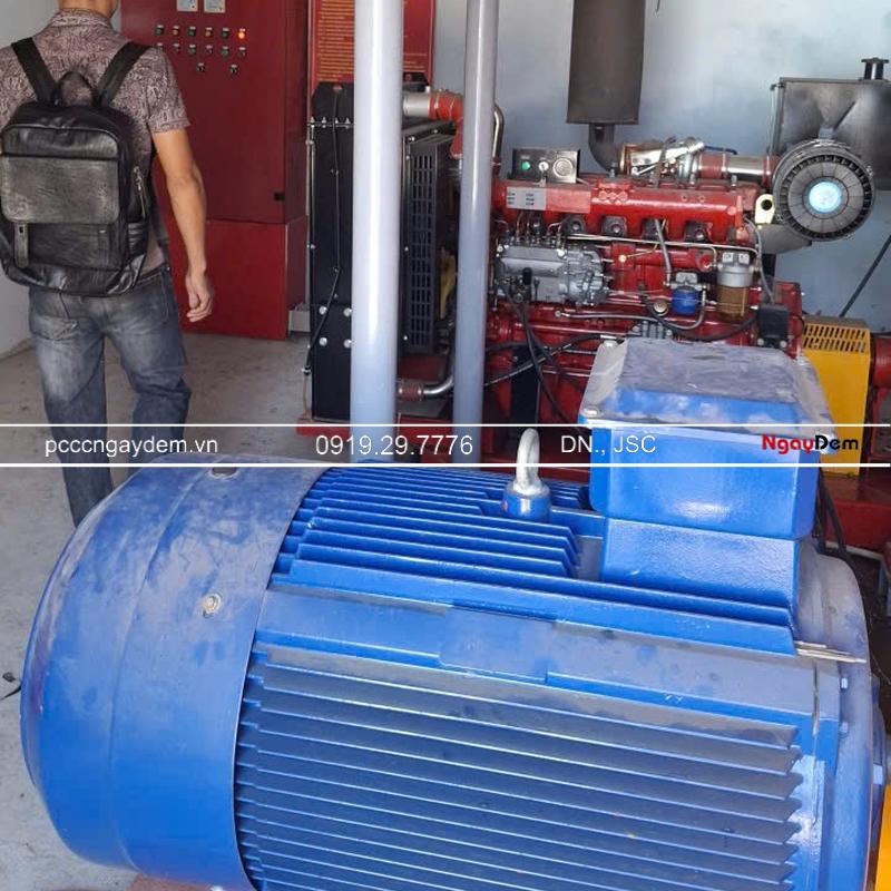 Bảo dưỡng máy bơm PCCC nhà máy SCF Machining Corporation, Bắc Ninh