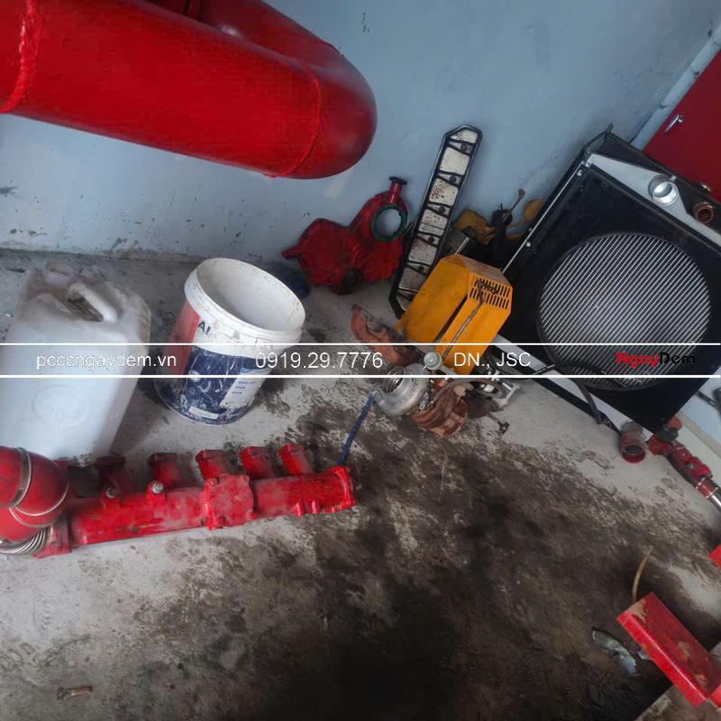 Bảo dưỡng máy bơm PCCC nhà máy SCF Machining Corporation, Bắc Ninh