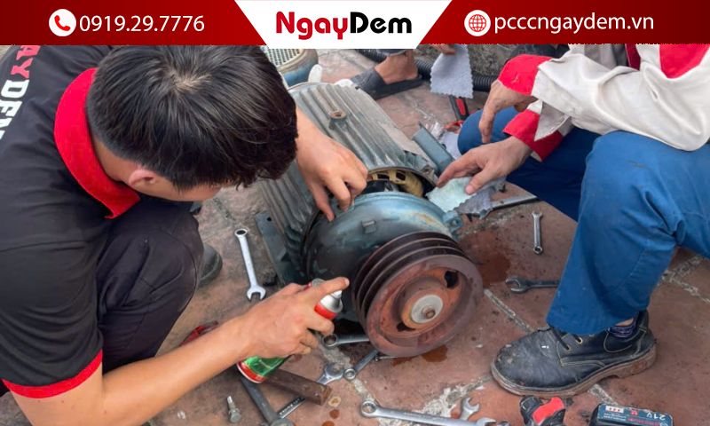 Báo giá dịch vụ bảo dưỡng, sửa chữa máy bơm PCCC Nam Định trọn gói