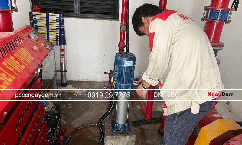 Bảo dưỡng, sửa chữa máy bơm PCCC Ninh Bình khẩn cấp, 24/7 Kiểm tra và xác định nguyên nhân khiến máy bơm bị hỏng