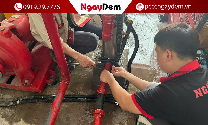 Bảo dưỡng, sửa chữa máy bơm PCCC Ninh Bình khẩn cấp, 24/7