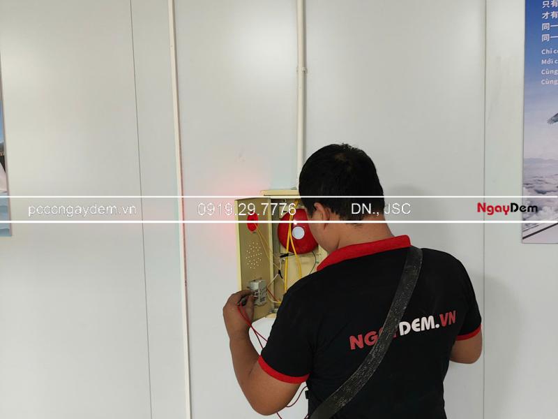 Bảo trì hệ thống PCCC nhà máy công ty điện tử Liankang, KCN Vân Trung