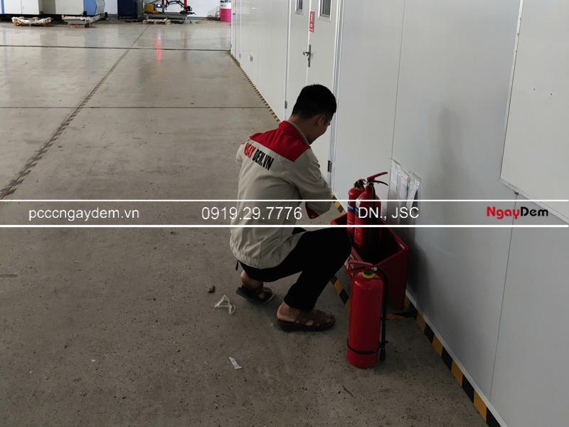 Bảo trì hệ thống PCCC nhà máy công ty điện tử Liankang, KCN Vân Trung