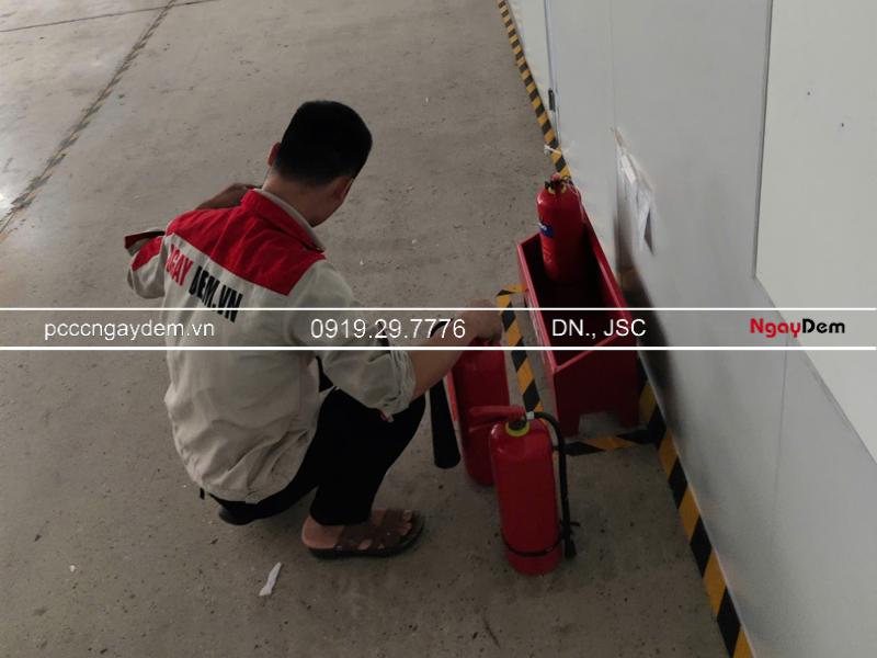 Bảo trì hệ thống PCCC nhà máy công ty điện tử Liankang, KCN Vân Trung