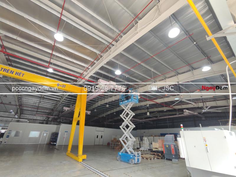 Bảo trì hệ thống PCCC nhà máy công ty điện tử Liankang, KCN Vân Trung