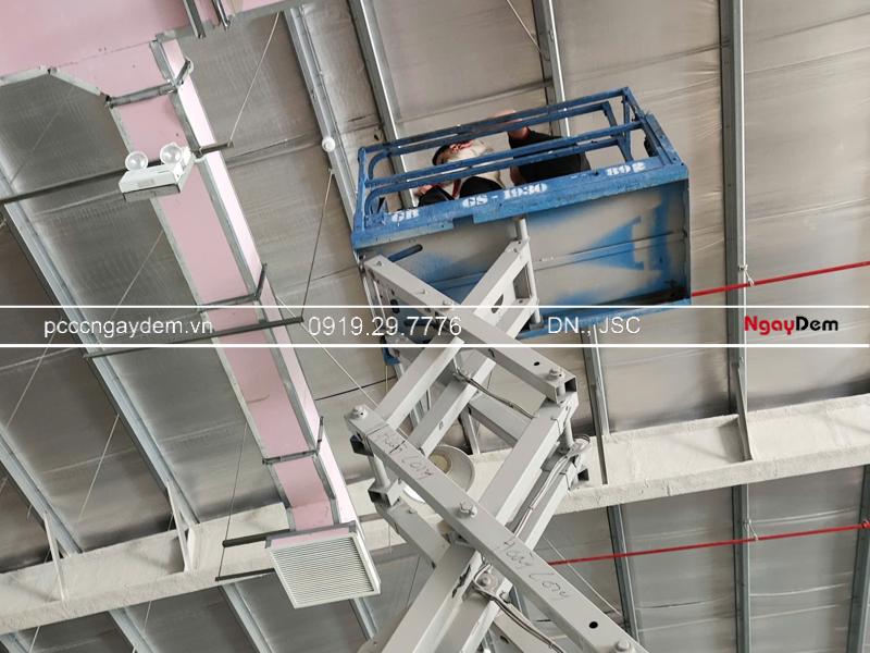 Bảo trì hệ thống PCCC nhà máy công ty điện tử Liankang, KCN Vân Trung