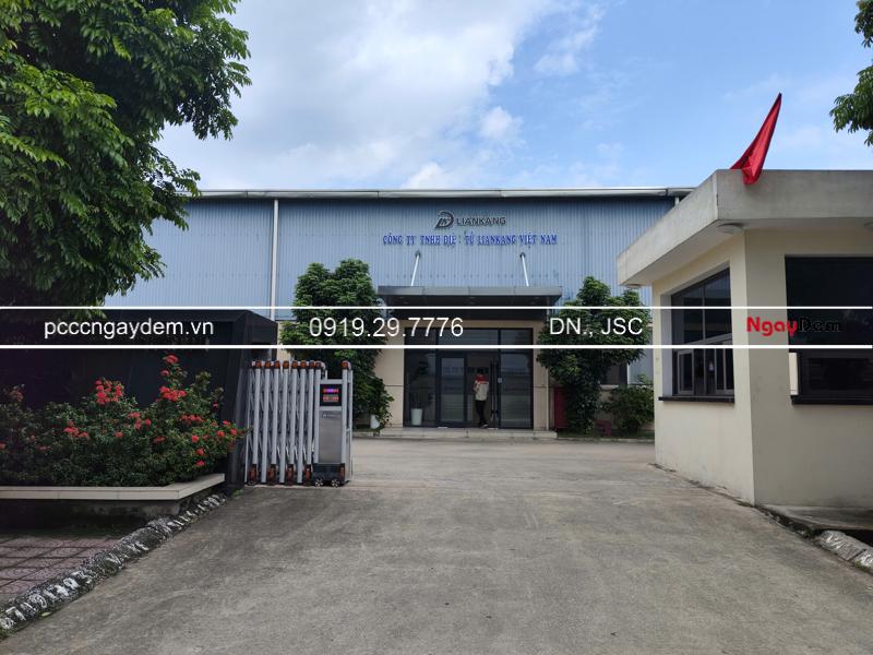 Bảo trì hệ thống PCCC nhà máy công ty điện tử Liankang, KCN Vân Trung