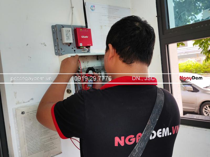 Bảo trì hệ thống PCCC nhà máy công ty điện tử Liankang, KCN Vân Trung