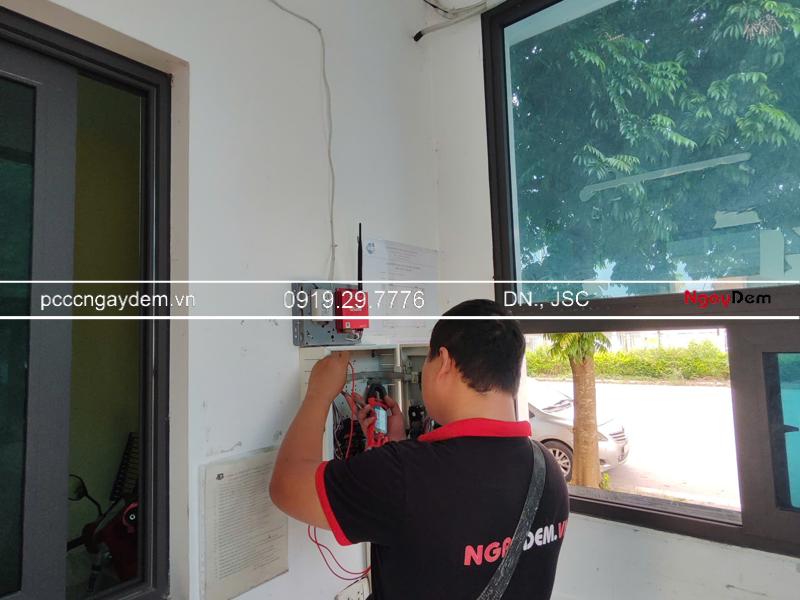 Bảo trì hệ thống PCCC nhà máy công ty điện tử Liankang, KCN Vân Trung